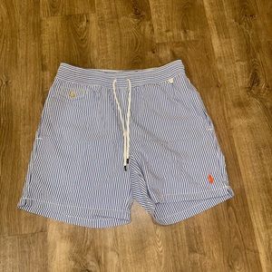Men’s medium polo swim trunks